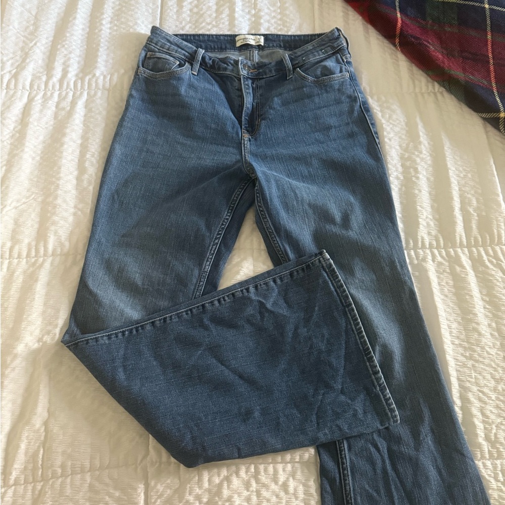 Abercrombie & Fitch Blue Flare Jeans